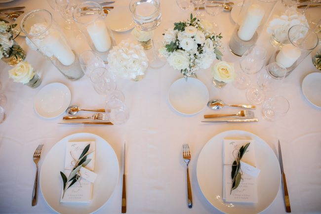 une magnifique table de mariage
